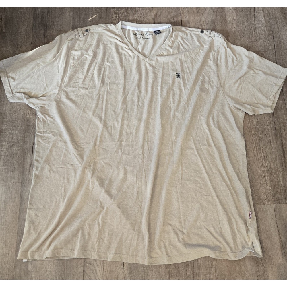 Lion's Crest English Laundry T-Shirt Size‎ 5XL Gray 148549